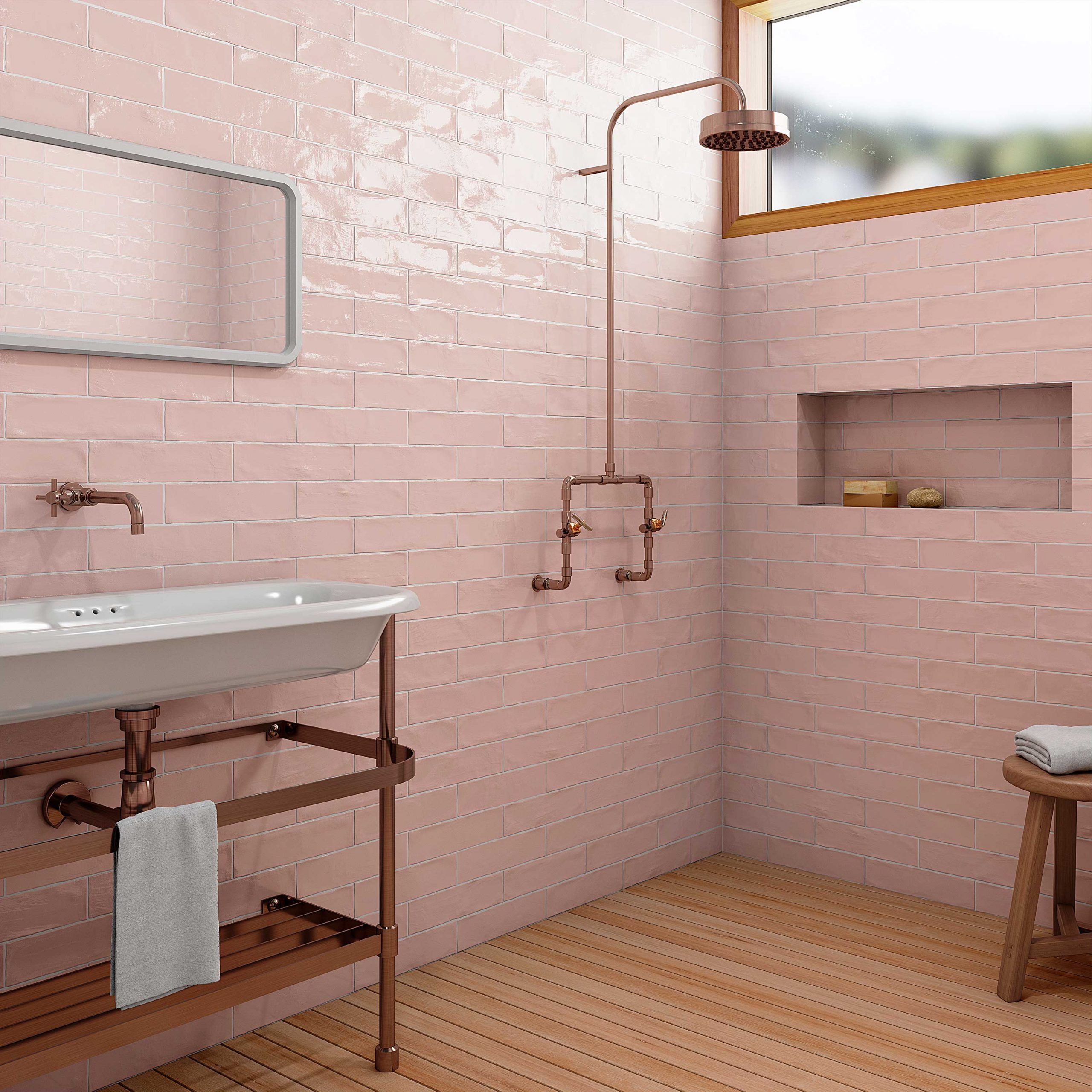 Azulejo Aston 7,5x30 brillo – Bild 1
