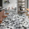 hexagonal essence pavimento y revestimiento porcelanico mate