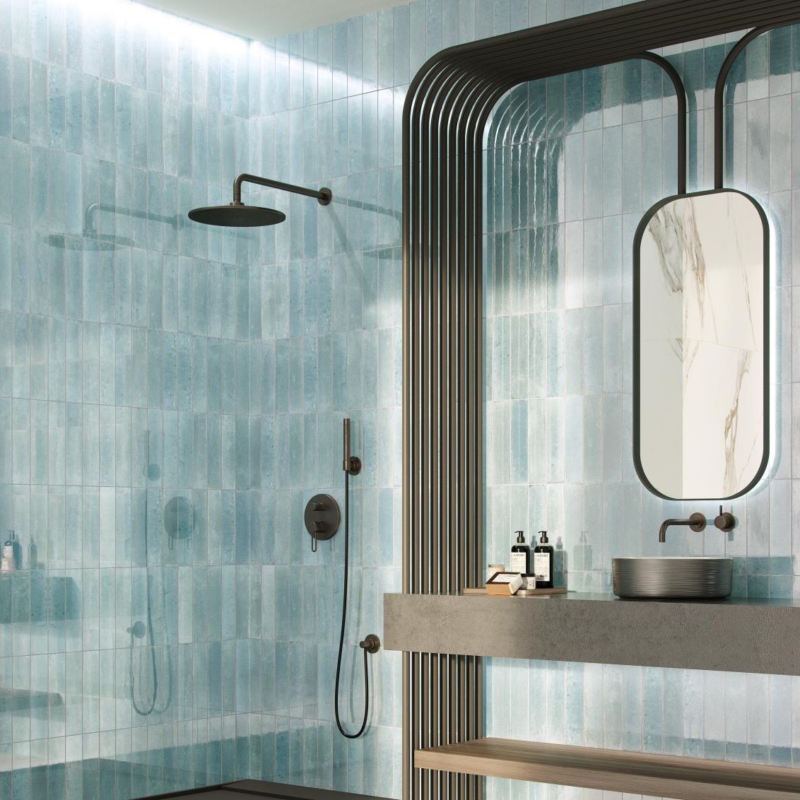 azulejo zellige carreau tile glossy