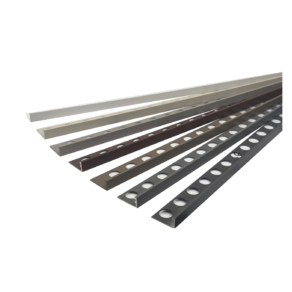 Perfiles Rectos de Aluminio Lacado