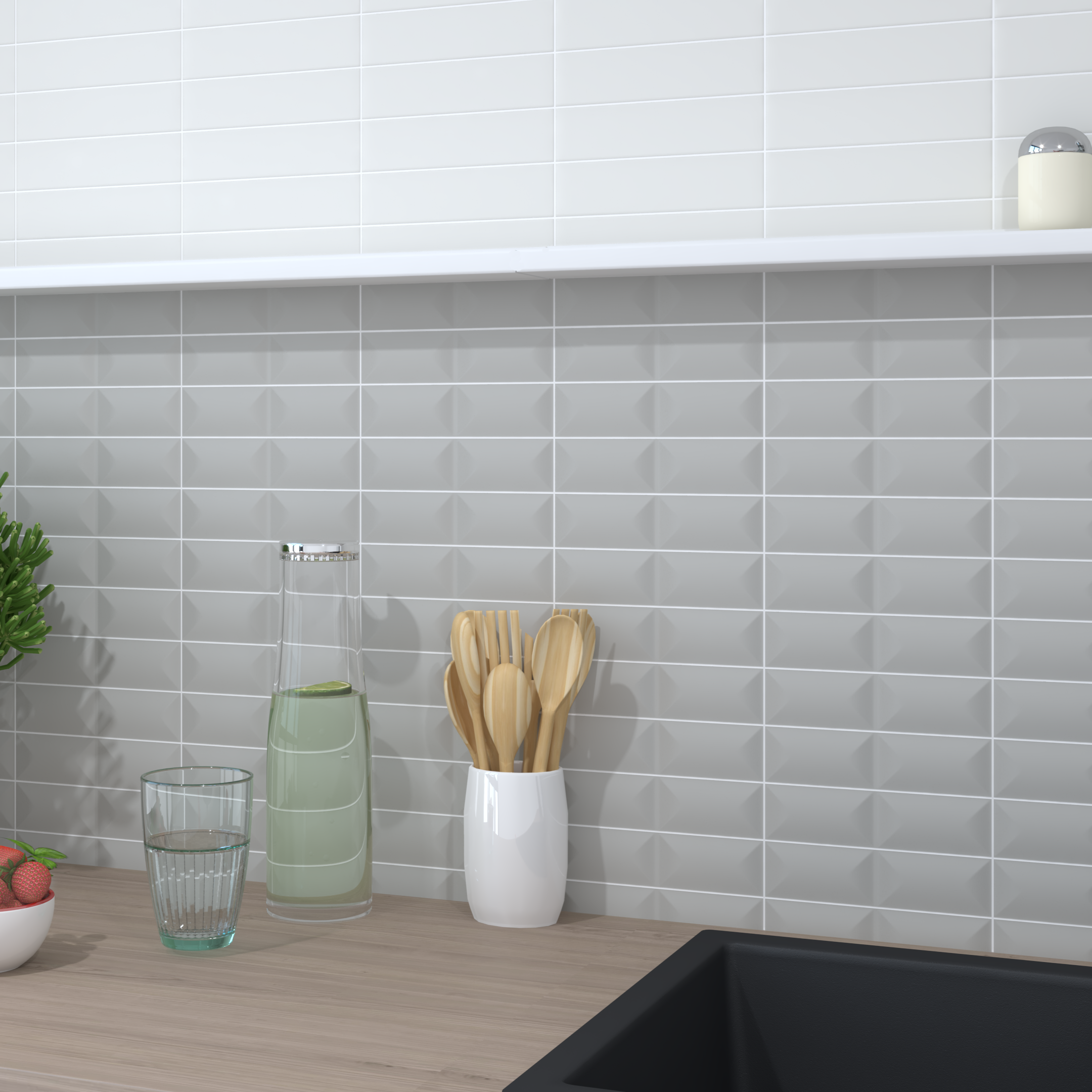 Serie Glenbrook Padded 5x20 cm Acabado Mate – Image 1