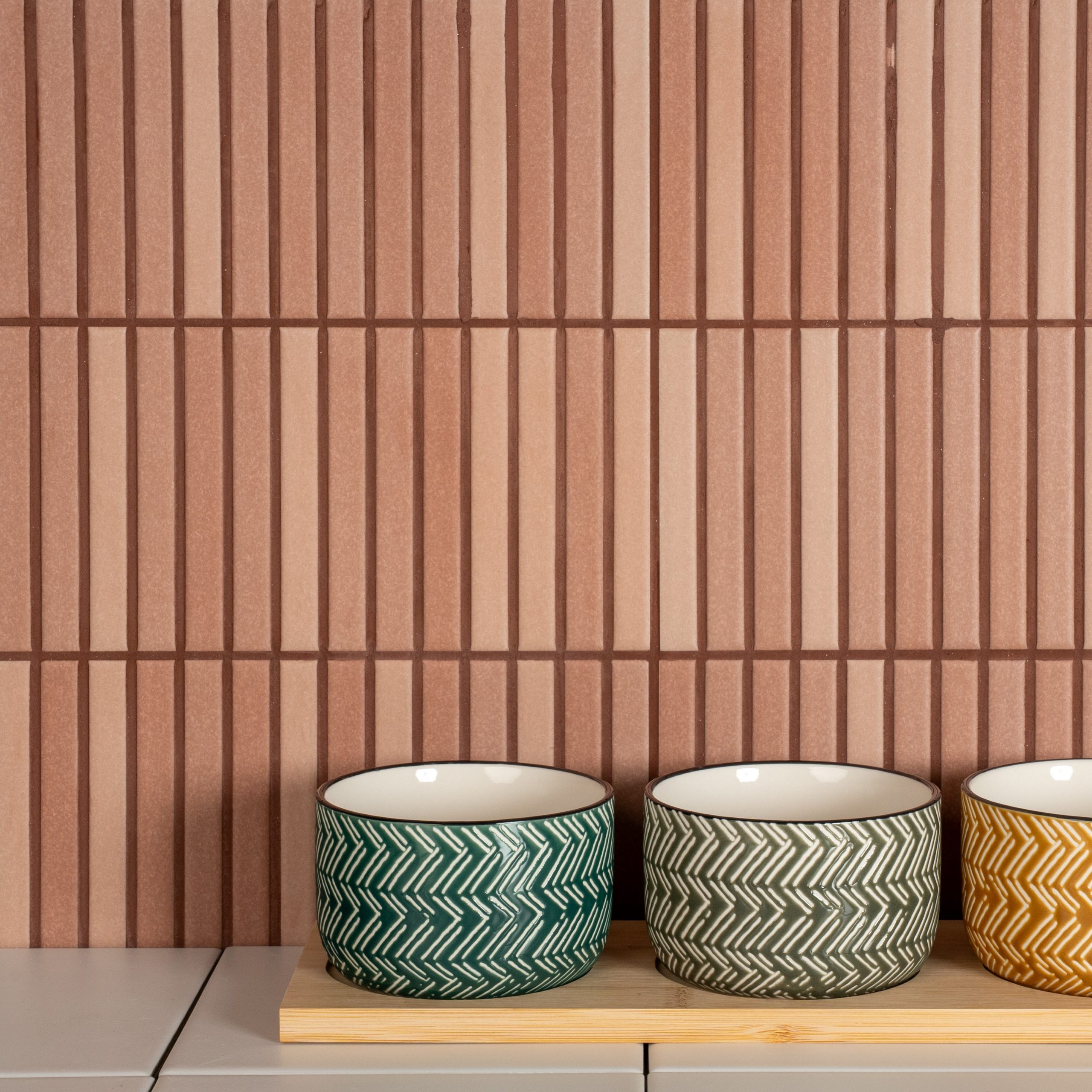 Colección Roku 11,5×23 cm Porcelánico Mate