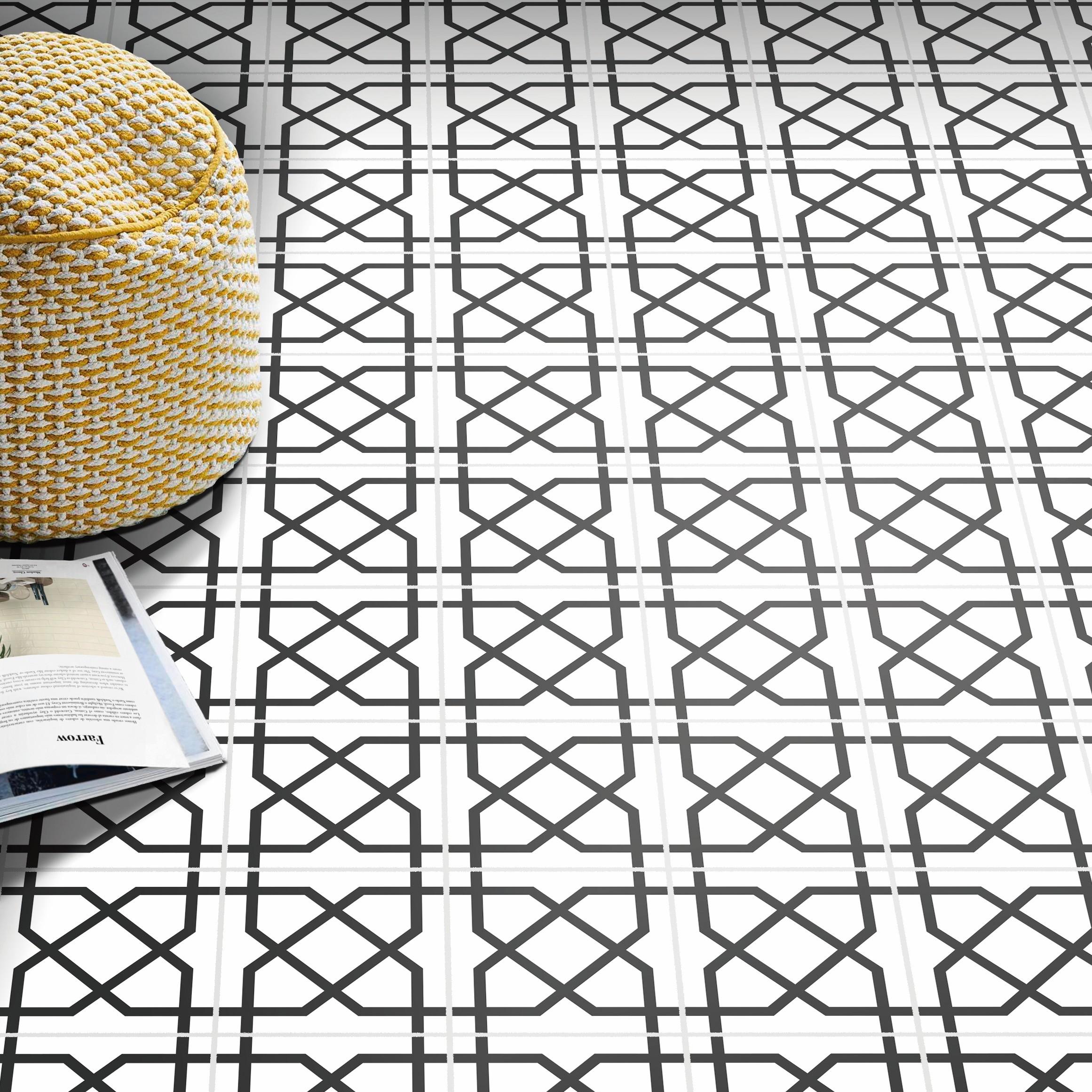 Colección Porcelánico Fowler 15×15 cm Diseño Geométrico para Pared y Suelo Interior y Exterior