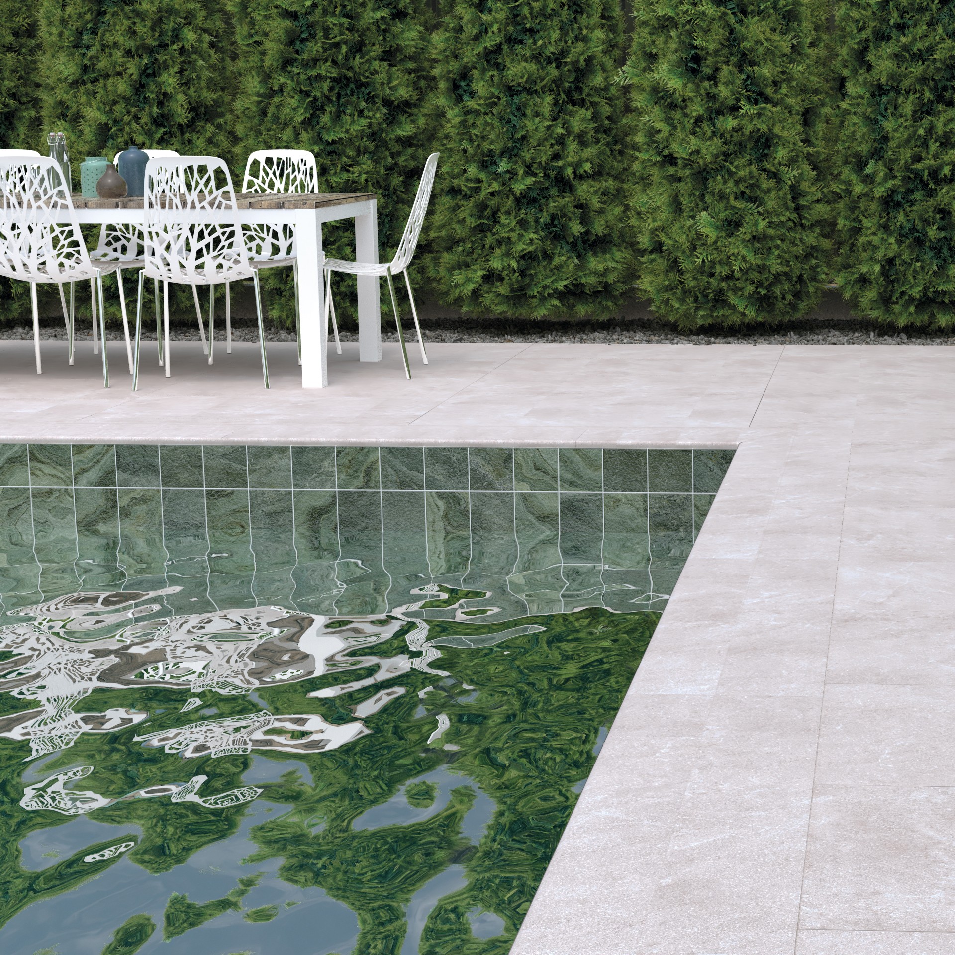 azulejo para piscina antideslizante efecto piedra Blaltic 30x60
